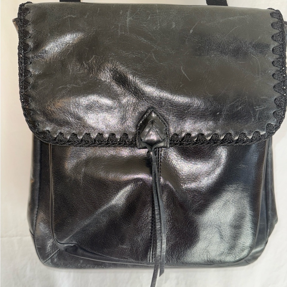 The Sak Black Leather Bag